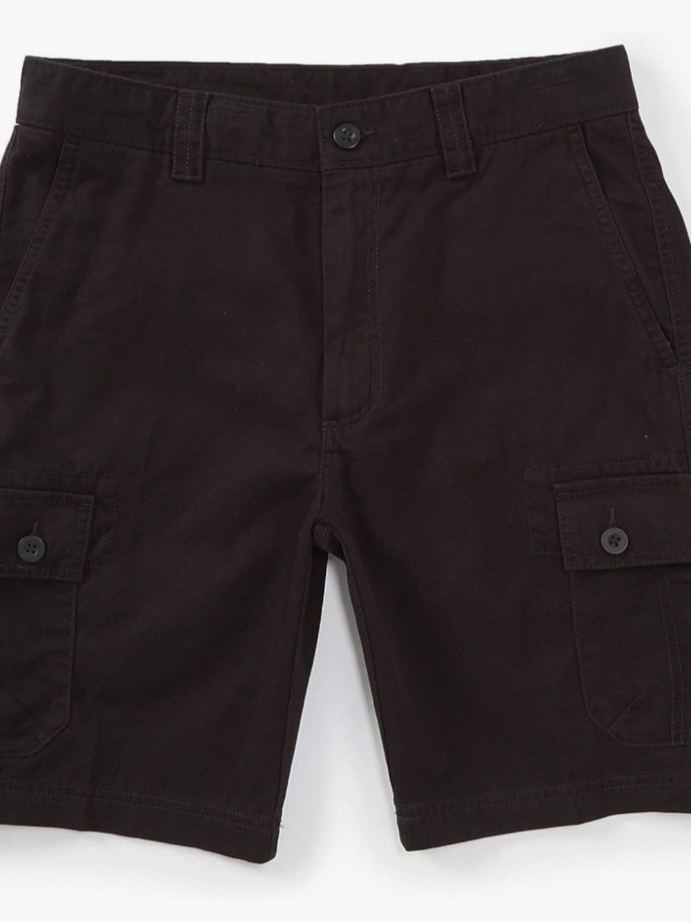 Roundtree & Yorke Men's Black Cargo Shorts Size 40W